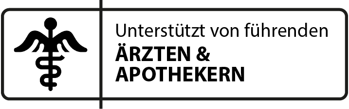 Unterstützt von führenden - Ärzten & Apothekern